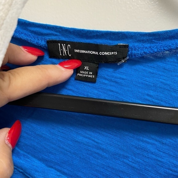 iNC turquoise top - Picture 5 of 6